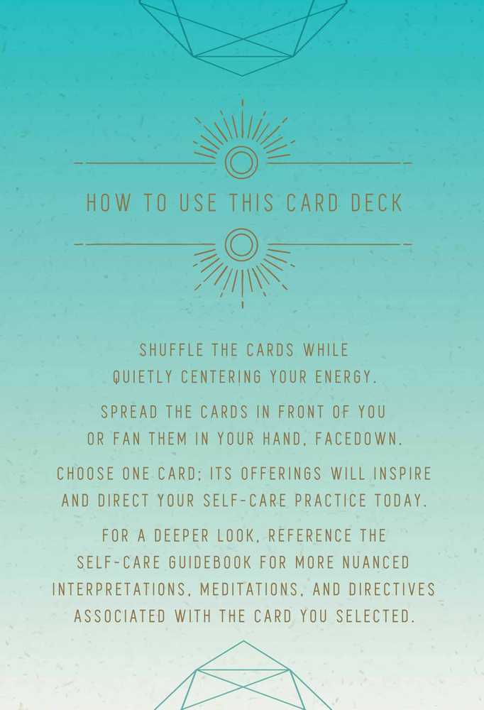 KNYGA Self Care Inspirational kortos Insight Editions