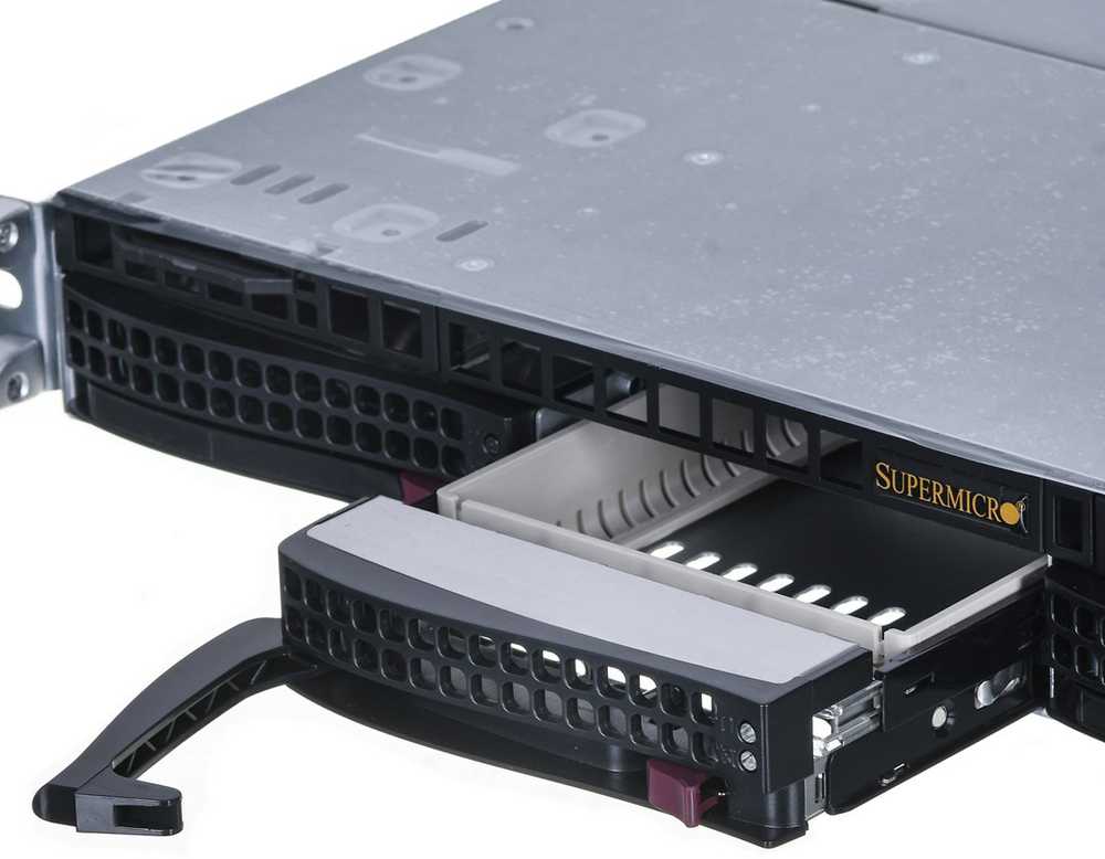 Serveris Serverio Korpusas - Supermicro 813MFTQC-350CB2 Rack 1U Juodas