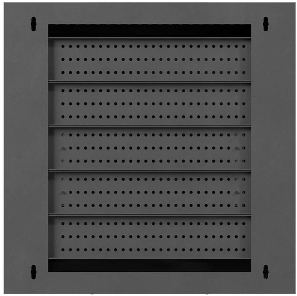 Lanberg montavimo spintelė TPR 10" su tinklelio panelu 400x400x140 juoda (surinkta)