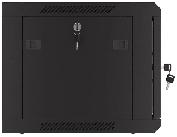 Lanberg pakabinama spintelė 19" 6U 600X450 juoda perforuotos durys