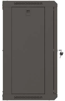 Lanberg WF03-5312-10B rack cabinet 12U Wall mounted rack Juodas