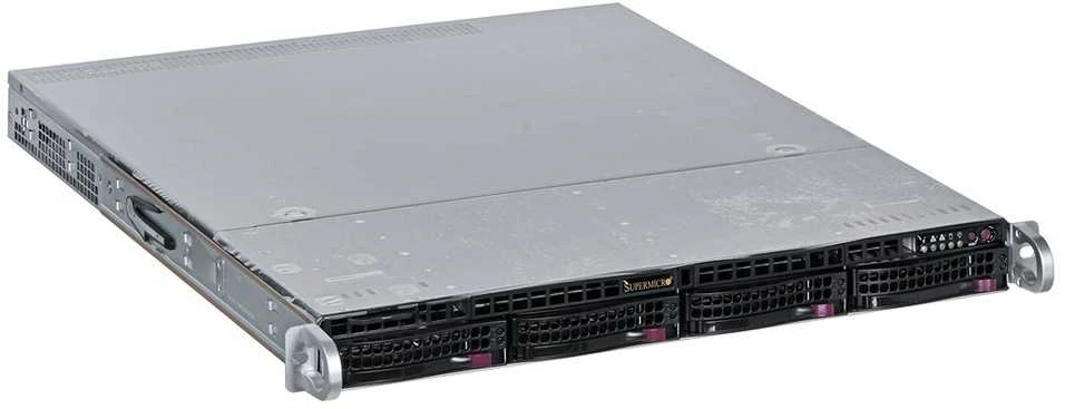 Supermicro CSE813MFTQC-R407CB Stovas (1U)