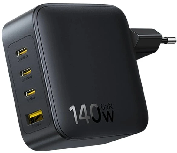 Sieninis Įkroviklis - Baseus EnerFill FH11 140 W 4 Prievadų GaN Įkroviklis E0121J00