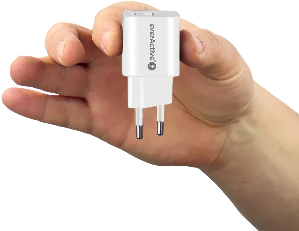 everActive 5-12V USB QC 3.0 ir USB-C PD PPS 30W GaN įkroviklis SC-390Q