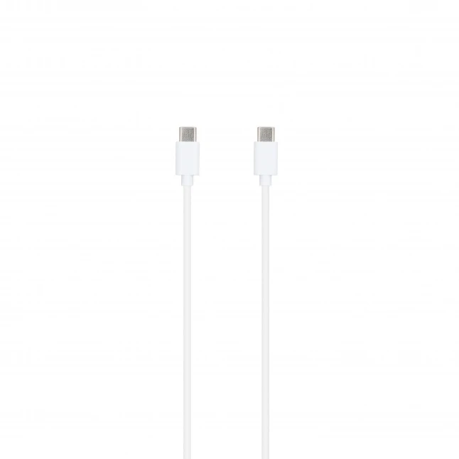 SEEK TOTI 20W Type-C PD Wall Fast Charger with Type-C to Type-C, 1 m PVC Data Cable 3A, Baltas