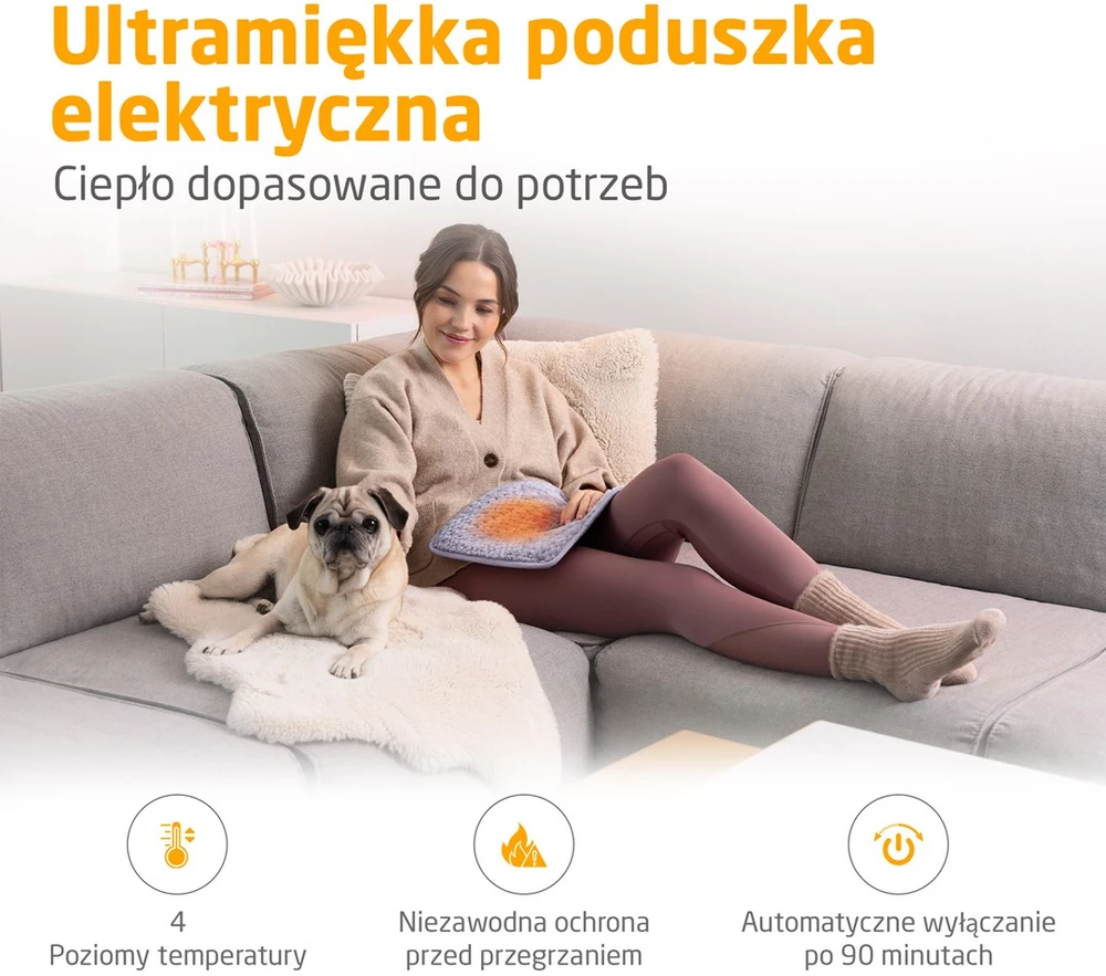 Medisana HP 518 Heating Pad Light Violetinė