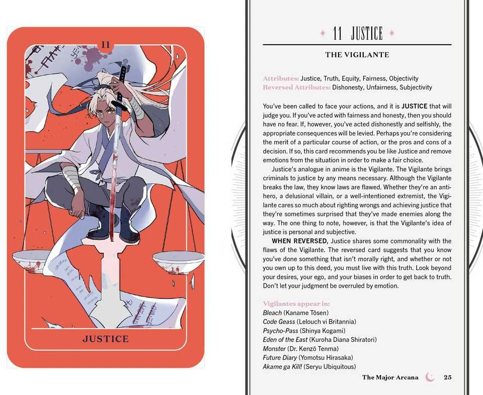 Simon Element Element Anime Tarot Kortos Simon