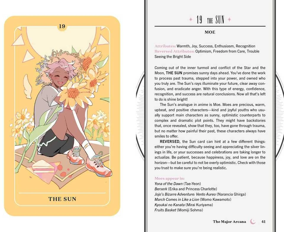 Simon Element Element Anime Tarot Kortos Simon
