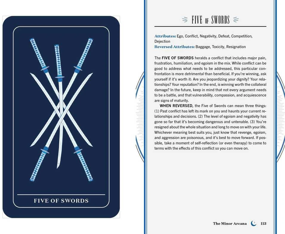 Simon Element Element Anime Tarot Kortos Simon