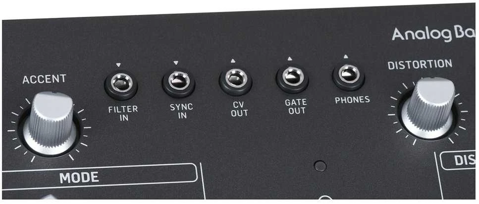 Behringer TD-3-SB Analog synthesizer Juodas