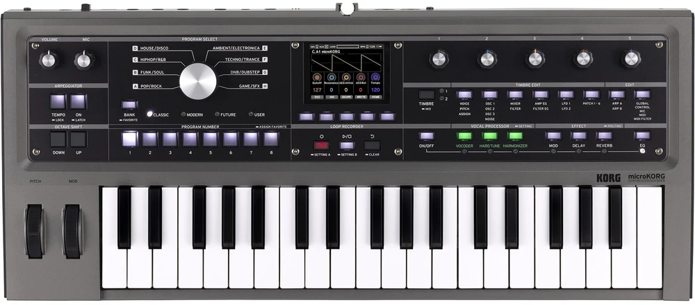 Korg MicroKorg2 - analoginis sintezatorius
