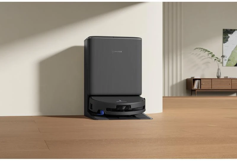 Dulkių siurblys - robotas Ecovacs DEEBOT T90 PRO OMNI, Juodas