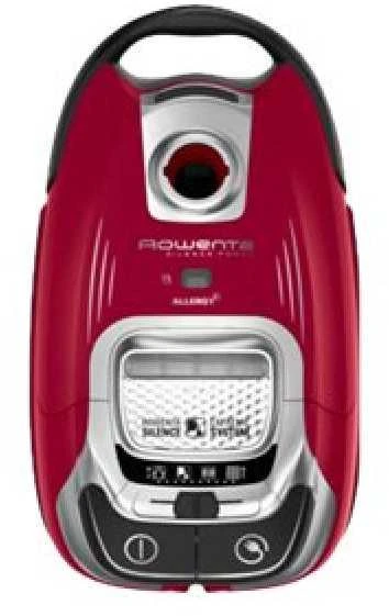 ROWENTA Silence Force Allergy+ – dulkių siurblys raudonas