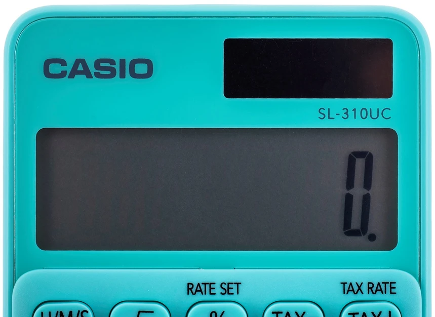 Casio pocket skaičiuotuvas SL-310UC-GN žalias