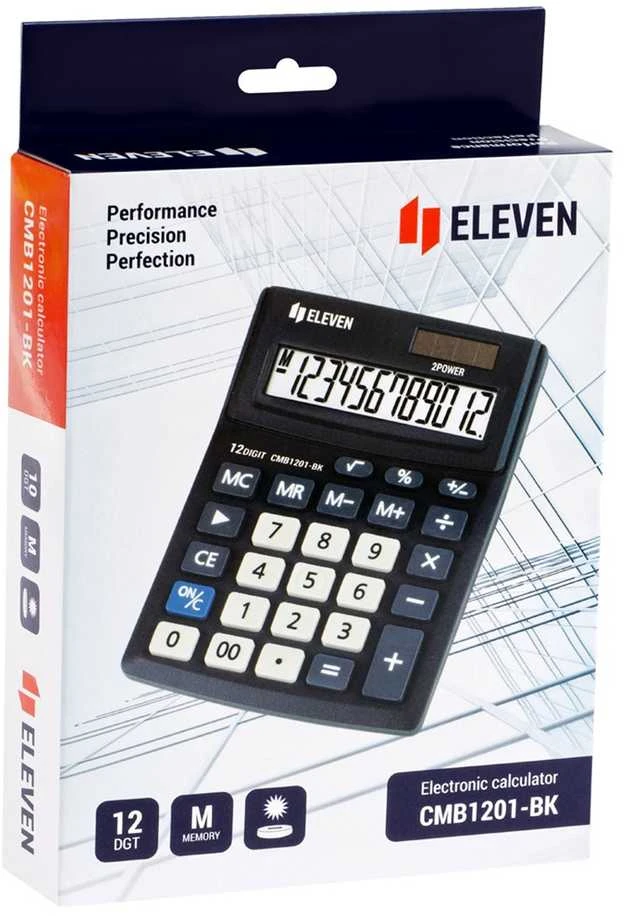 Eleven office skaičiuotuvas CMB1201-BK