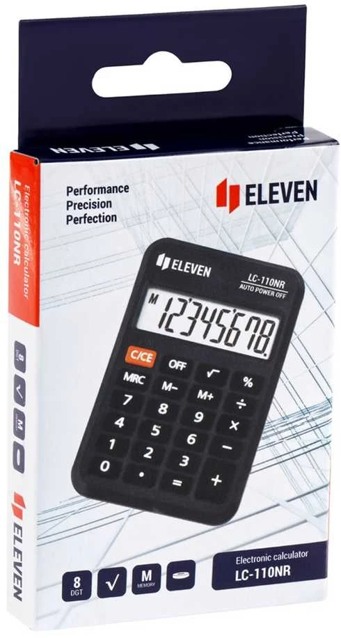 Eleven LC-110NR (EU) pocket skaičiuotuvas
