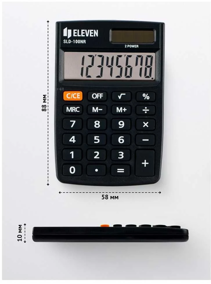 Eleven SLD-100NR pocket skaičiuotuvas