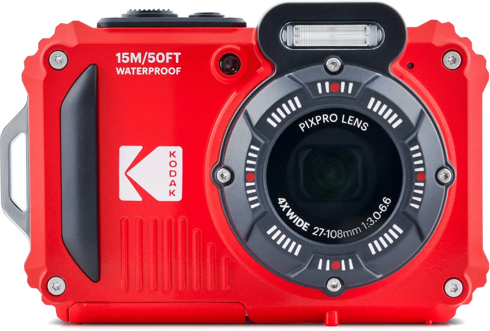 Kodak WPZ2 waterproof raudona