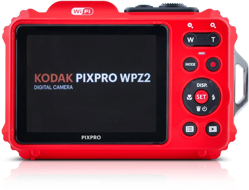 Kodak WPZ2 waterproof raudona