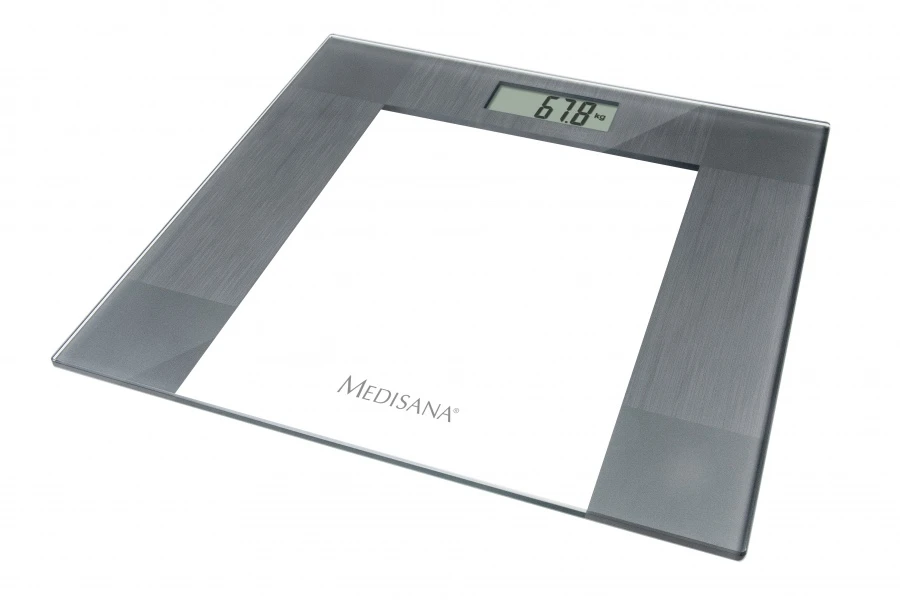 Virtuvinės svarstyklės Medisana | PS 400 | Kūno svarstyklės | Maksimalus svoris (keliamoji galia) 150 kg | Sidabrinis