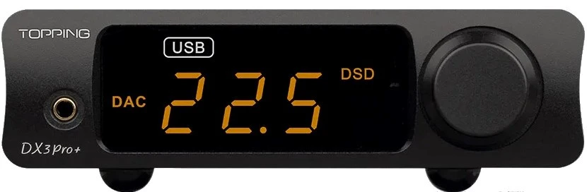 Topping DX3 Pro+ BK – DAC / wzmacniacz słuchawkowy USB