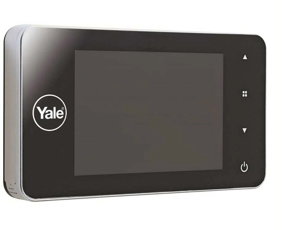 Vaizdo Domofonas - Yale 4" Naktinio Matymo Sidabrinis
