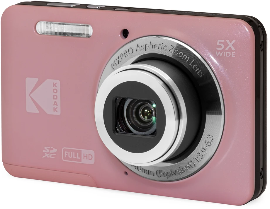 Skaitmeninis Fotoaparatas - Kodak PIXPRO FZ55 16 MP 5× Optinis Priartinimas Full HD Rožinis