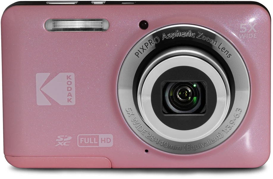 Skaitmeninis Fotoaparatas - Kodak PIXPRO FZ55 16 MP 5× Optinis Priartinimas Full HD Rožinis