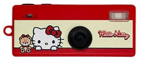 Skaitmeninis Fotoaparatas - Yashica Hello Kitty Funtastic Keychain Camera YASFASMNCK1 1 MP 1440 × 1080 30 Kadr./s AVI 0,96 Colio Smėlio spalvos