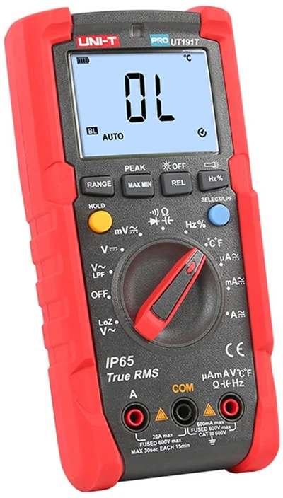 UNIVERSALUS MATAVIMO PRIETAISAS UT-191T UNI-T