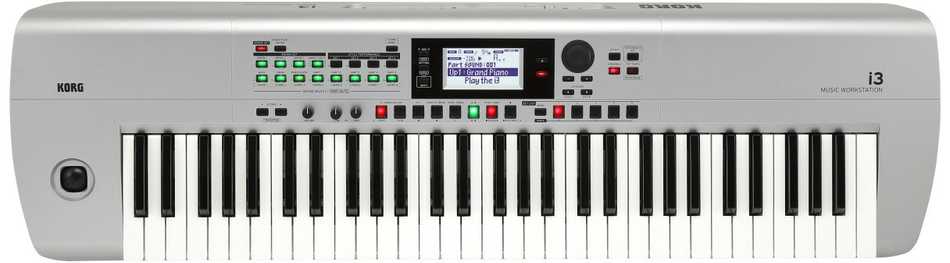 Sintezatorius Korg i3 juodas