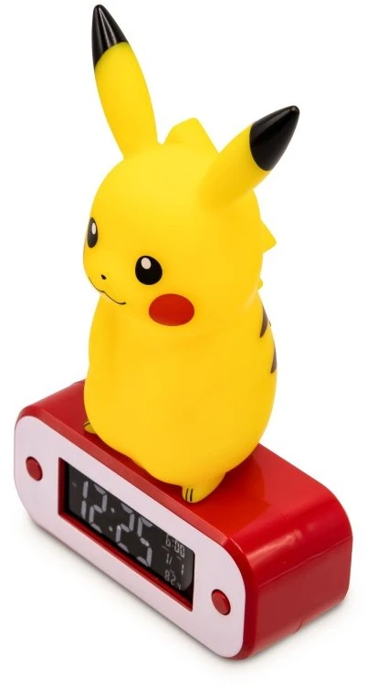 TEKNOFUN POKEMON - Pikachu - Žadintuvas su LED lempute