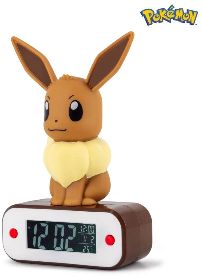 Pokemon - Eevee šviečiantis žadintuvas (52800POKE8)