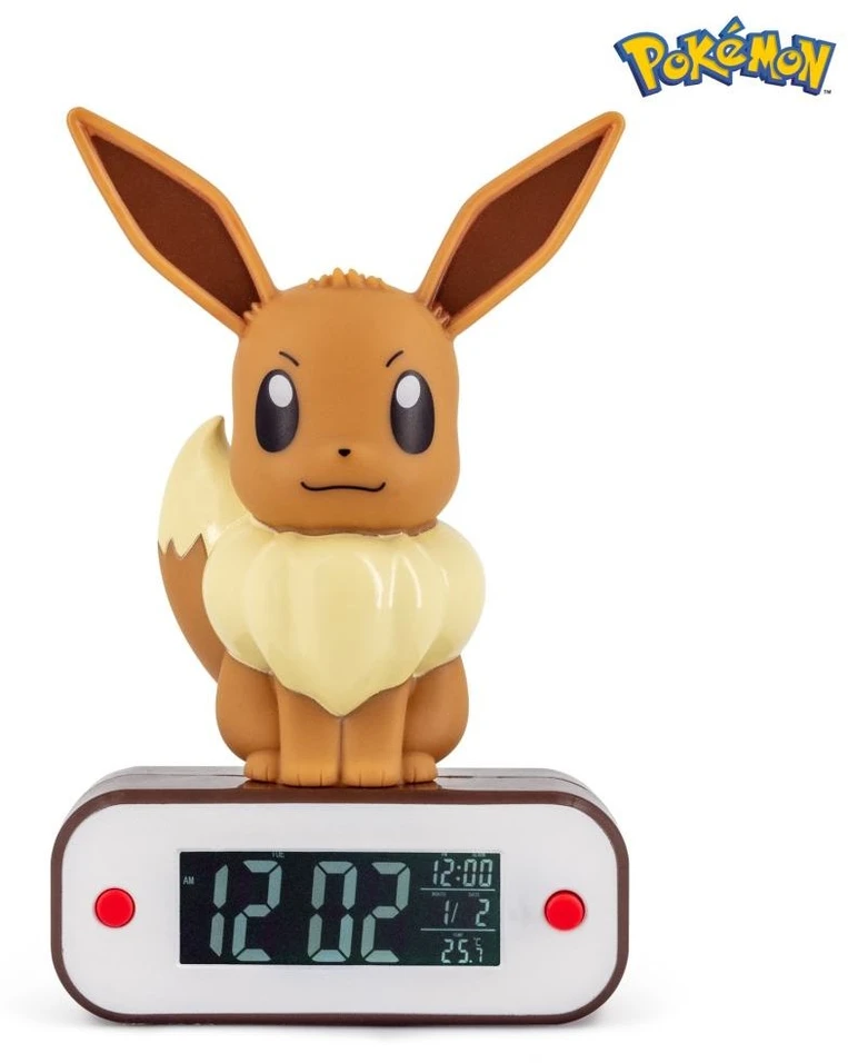 Pokemon - Eevee šviečiantis žadintuvas (52800POKE8)