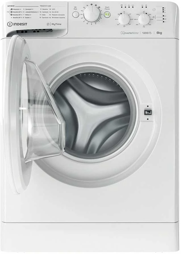 Skalbimo Mašina - Indesit MTWSC 61294 W PL