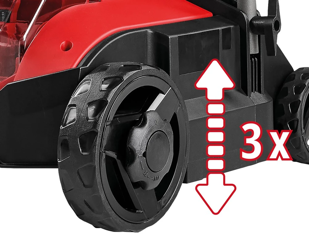 Cordless Scarifier EINHELL GC-SC 18/28 DS Li-Solo Juodas, Raudona