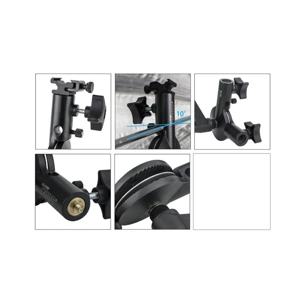 Skėčio laikiklis Kupo KS-101 RP Speedlight Umbrella Swivel Bracket