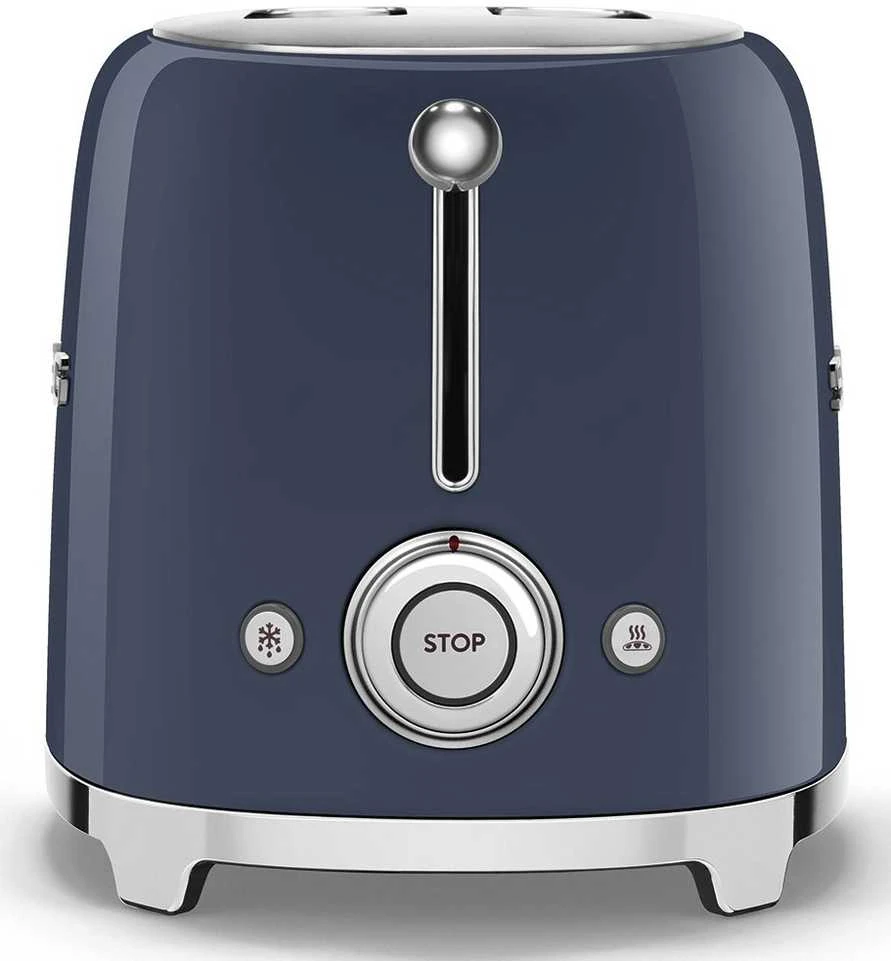Skrudintuvas Smeg TSF01NBEU toaster 6 2 slice(s) 950 W Mėlyna, Chrome