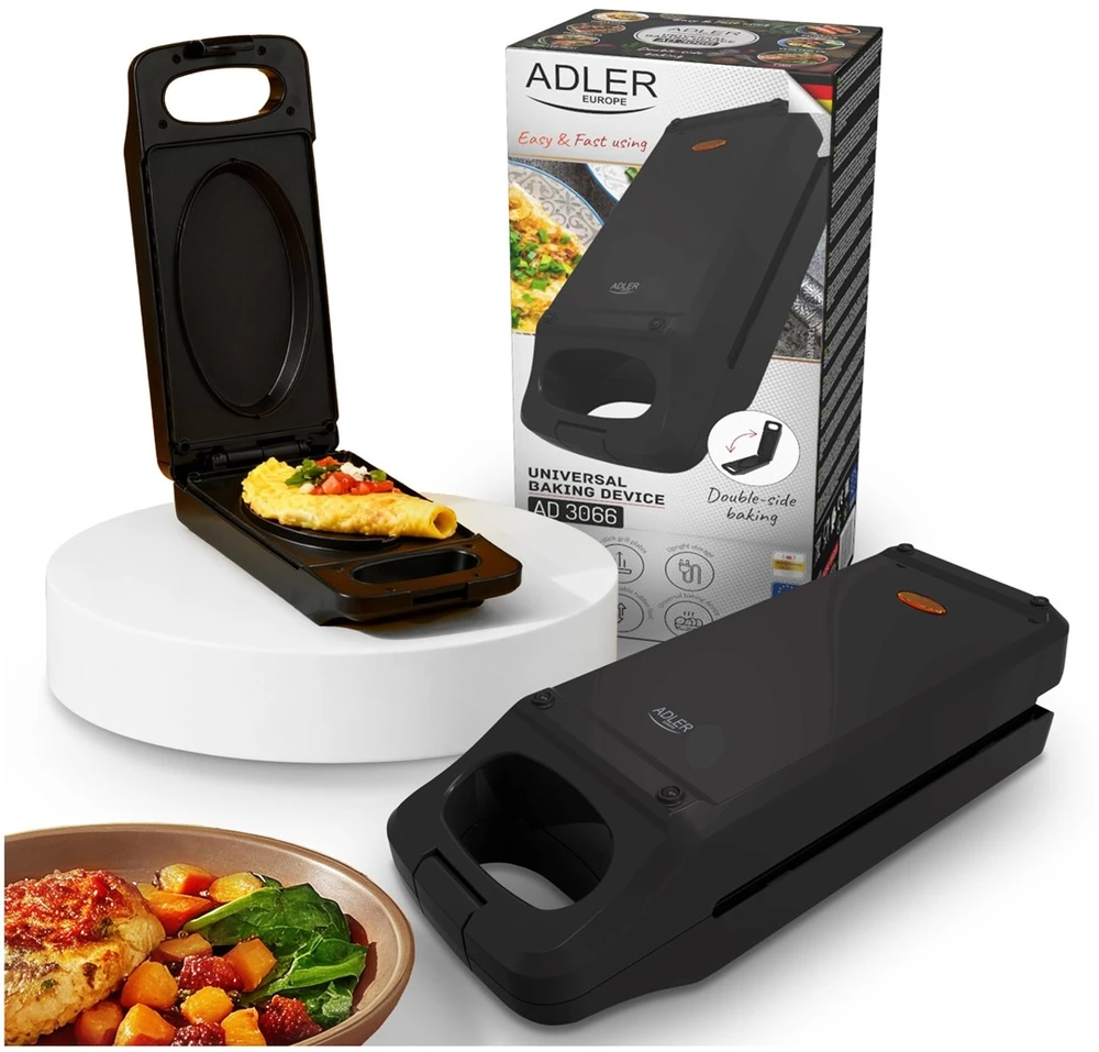 Adler | Daugiafunkcis įrenginys | AD 3066 | Lentelė | 900 W | Juodas