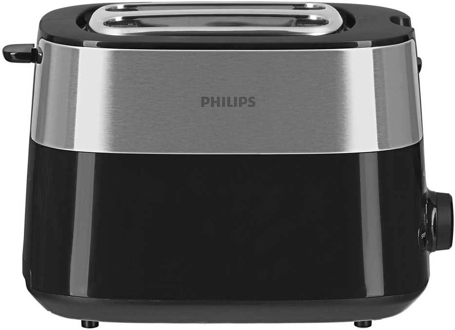 Skrudintuvas Philips Daily Collection Toaster HD2516/90, Juodas