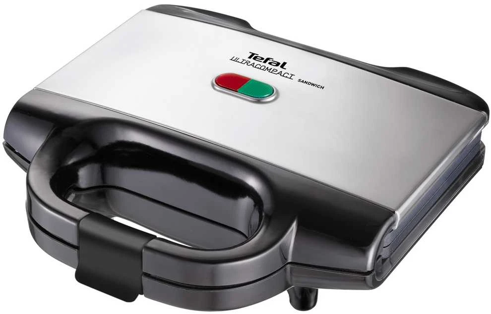 Sumuštinių keptuvas Tefal Ultracompact sumuštinių keptuvė 700 W Juoda, Nerūdijančiojo plieno