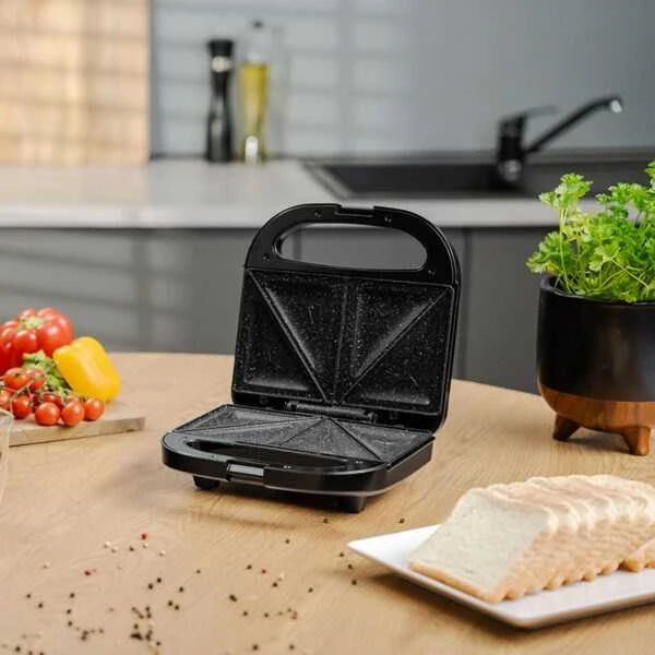 Sumuštinių keptuvas Zelmer ZSM7710 Sandwich maker Juodas, Sidabrinis