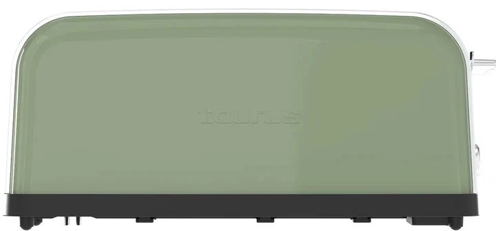 Taurus Vintage Olive-Coloured Toaster, 1500 W