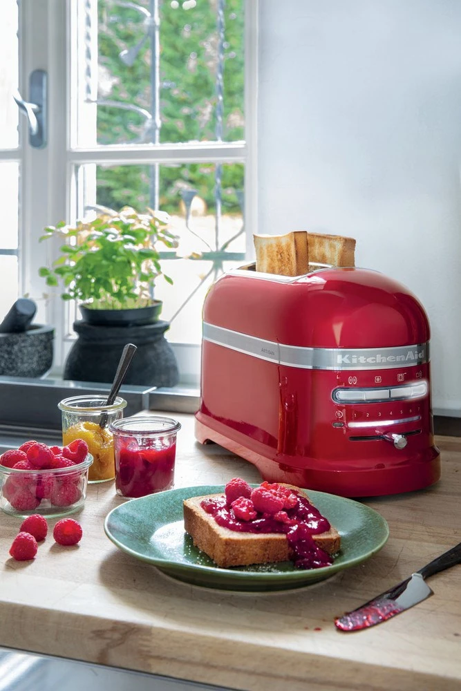 KitchenAid 5KMT2204ECA 7 2 slice(s) 1250 W Raudona