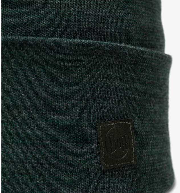 Skrybėlė - Buff Heavyweight Merino Wool Unisex Lauko Tamsiai Žalia