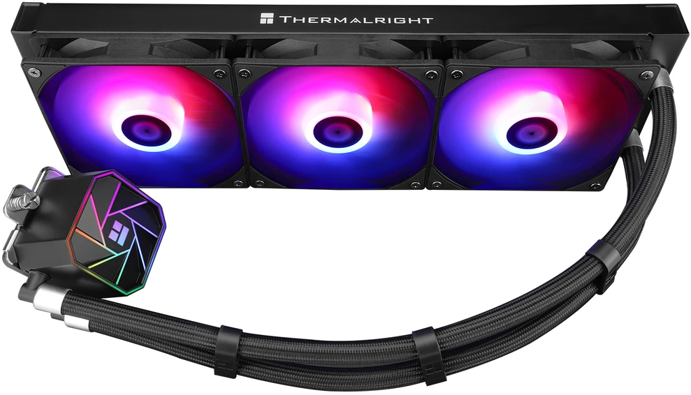Thermalright Aqua Elite 360 ARGB V3 Juodas (Juodas) Procesoriaus AIO Aušintuvas