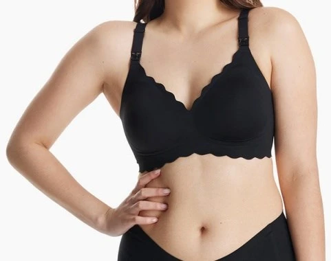 Momcozy YN46 Nursing bra, dydis S Juodas