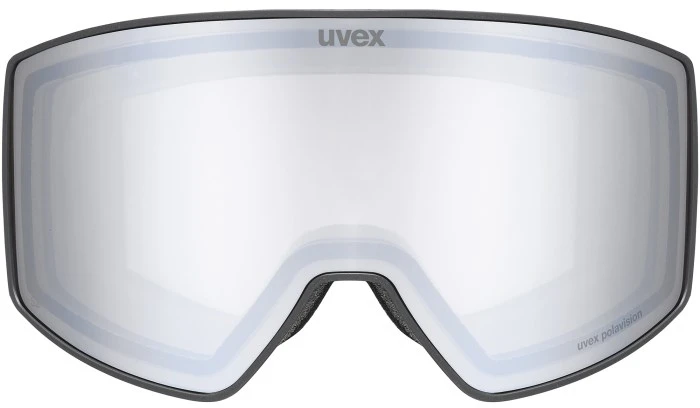 UVEX Scenic P Ski Goggles juodas/silve