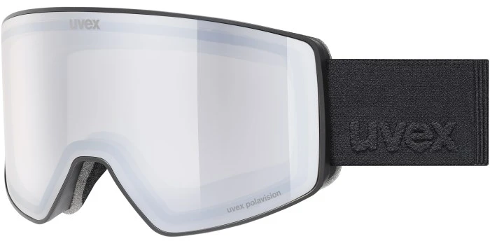 UVEX Scenic P Ski Goggles juodas/silve