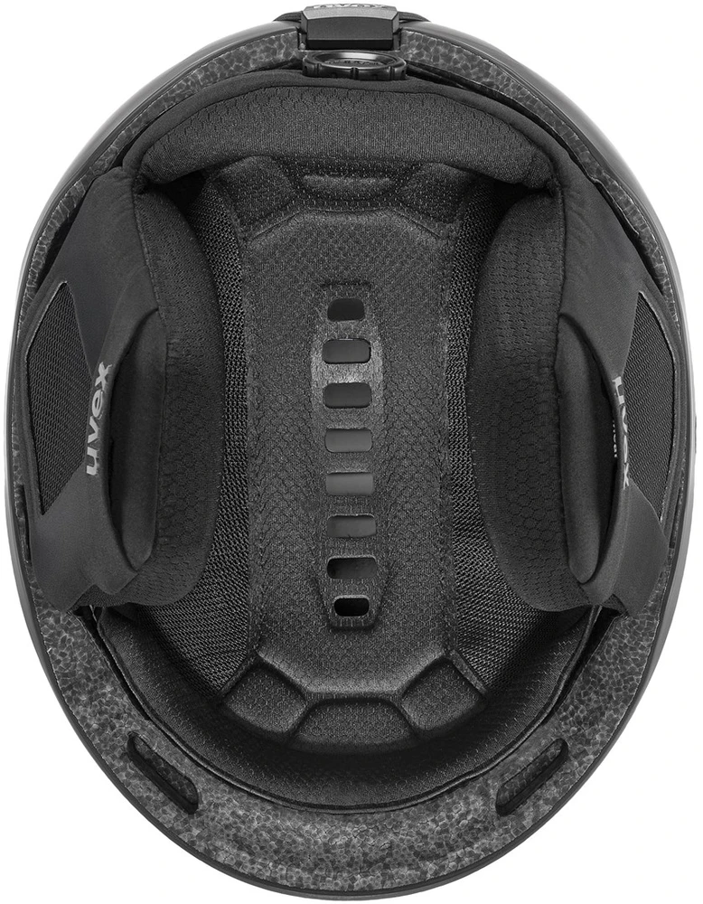 Šalmas UVEX Monte LT juodas matinis 56–59 cm
